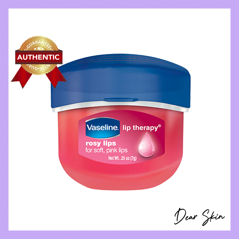 Sáp dưỡng môi Vaseline chính hãng vị Rosy (Dâu)