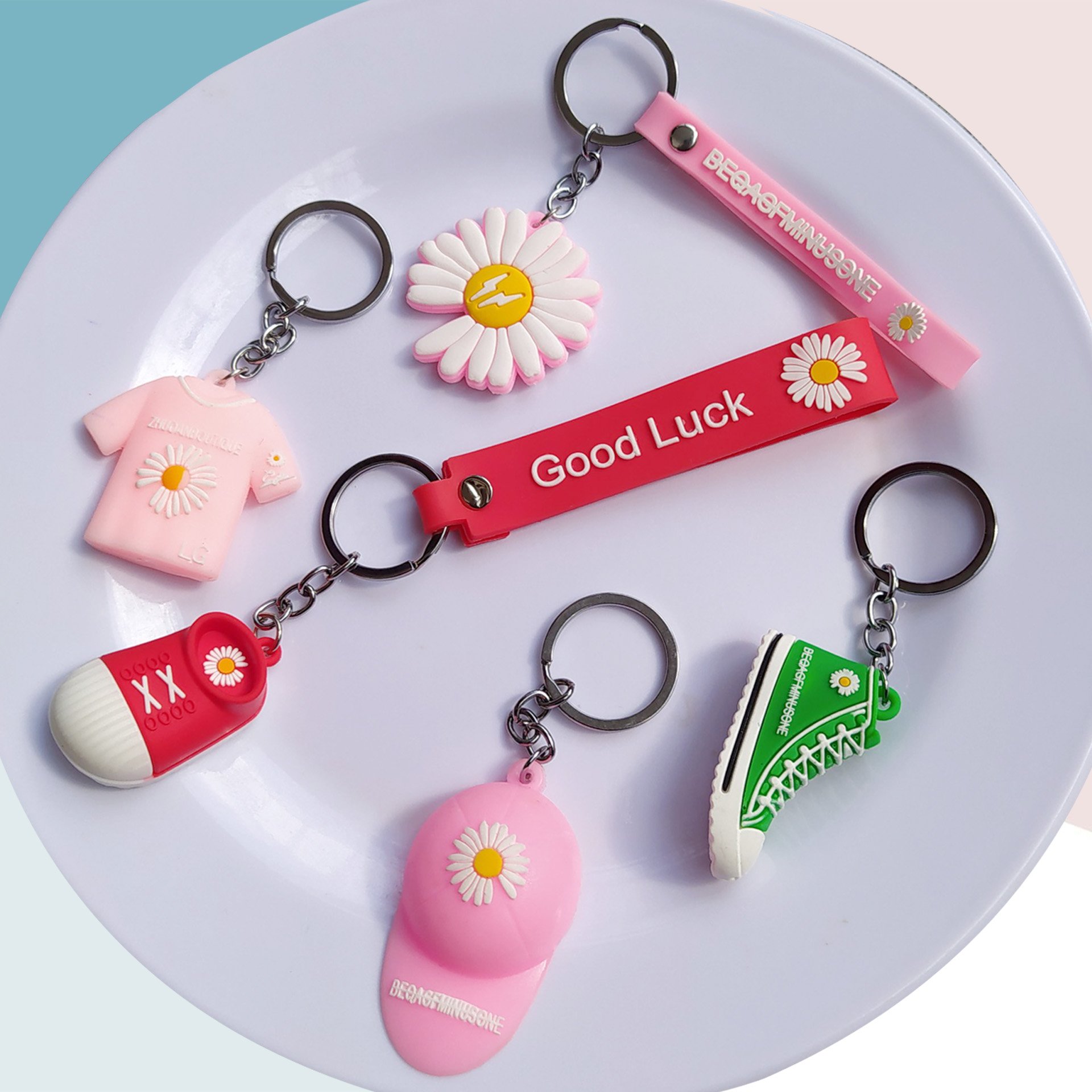 Móc khóa Hoa Cúc - Móc Khóa Hoa Cúc Phong Cách Thời Trang