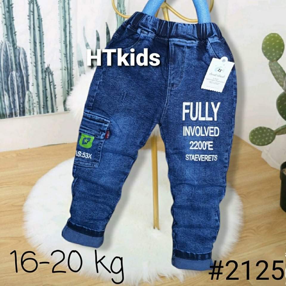 Quần bò jeans dài bé trai sz 8-21Kg /Quần jeans dài chất mềm co giãn