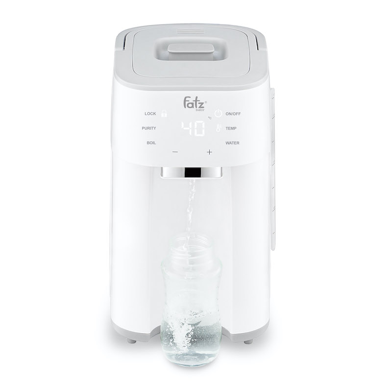 [THANH LÝ][TẶNG QUÀ] BÌNH ĐUN VÀ HÂM NƯỚC PHA SỮA THÔNG MINH FATZBABY - SMART 2 - FB3817TN- Dung Tích 1,7L - Tặng kèm 1 móc dán tường 3D