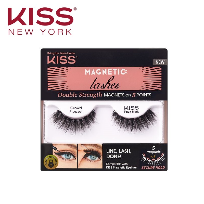 Mi Giả Nam Châm Kiss New York Magnetic Lashes (Crowd Pleaser - KMEL05)