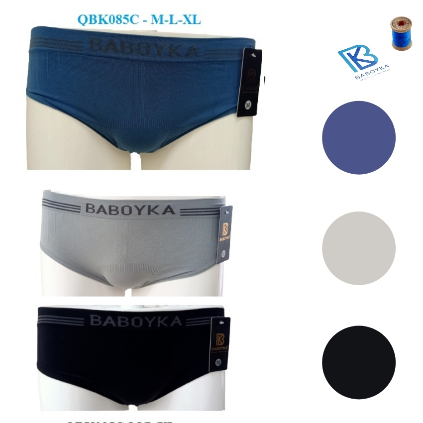 Quần sịp nam, combo 3 quần sịp nam, quần lót nam dệt liền baboyka chỉ trong 3 ngày với 130k. bb85k