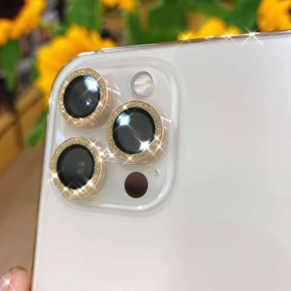 [Lấy mã miễn phí vận chuyển]Bộ dán camera kim cương Kuzoom iPhone 11 11 pro max 12 mini 12 pro 12 pro max