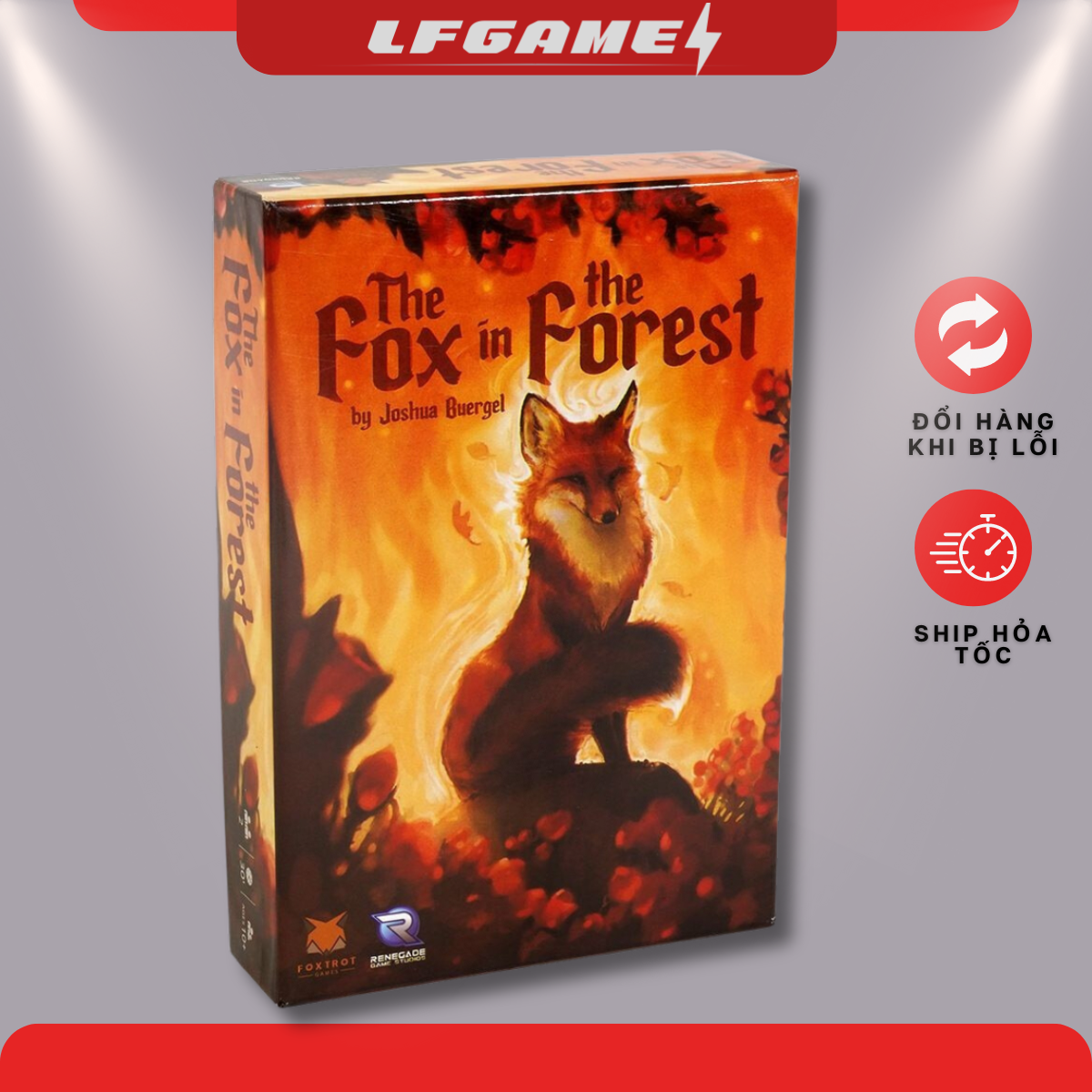 Bộ trò chơi Board Game THE FOX IN THE FOREST A Trick-Taking Game cho 2 người