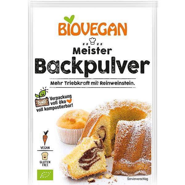 Bột nở hữu cơ cao cấp Biovegan 17G dùng làm bánh cho bé