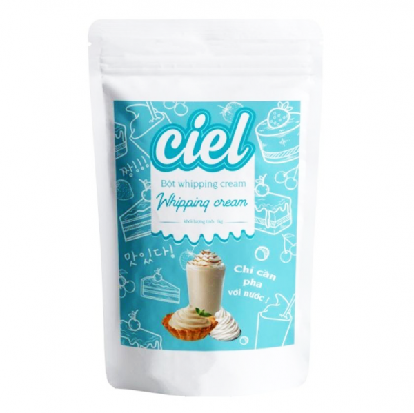 Bột Whipping Cream – Ciel Whipping Cream Powder Nguyên Liệu Làm Trà Sữa - Túi 1kg