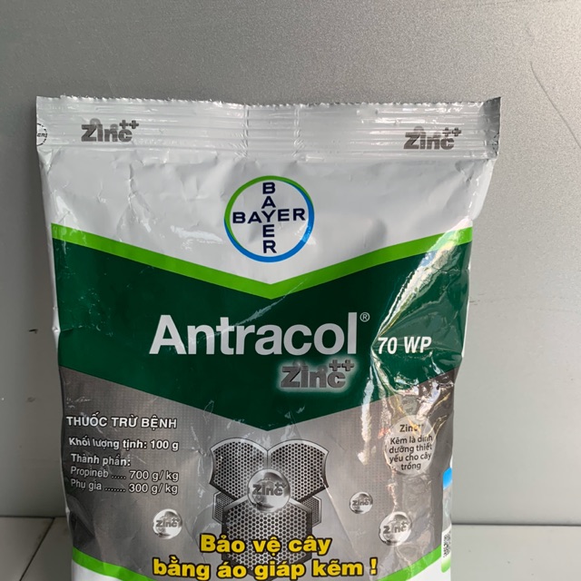 Antracol thuốc trừ nấm bệnh cây trồng 100gr