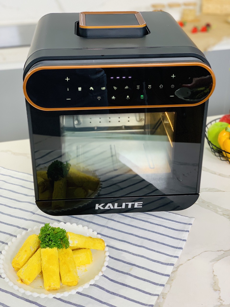 Nồi Chiên Không Dầu Kalite Steam Pro Steam Star - Bản Mới Nhất - 15L, Bảo hành chính hãng 2 năm - Lỗi đổi mới trong 7 ngày