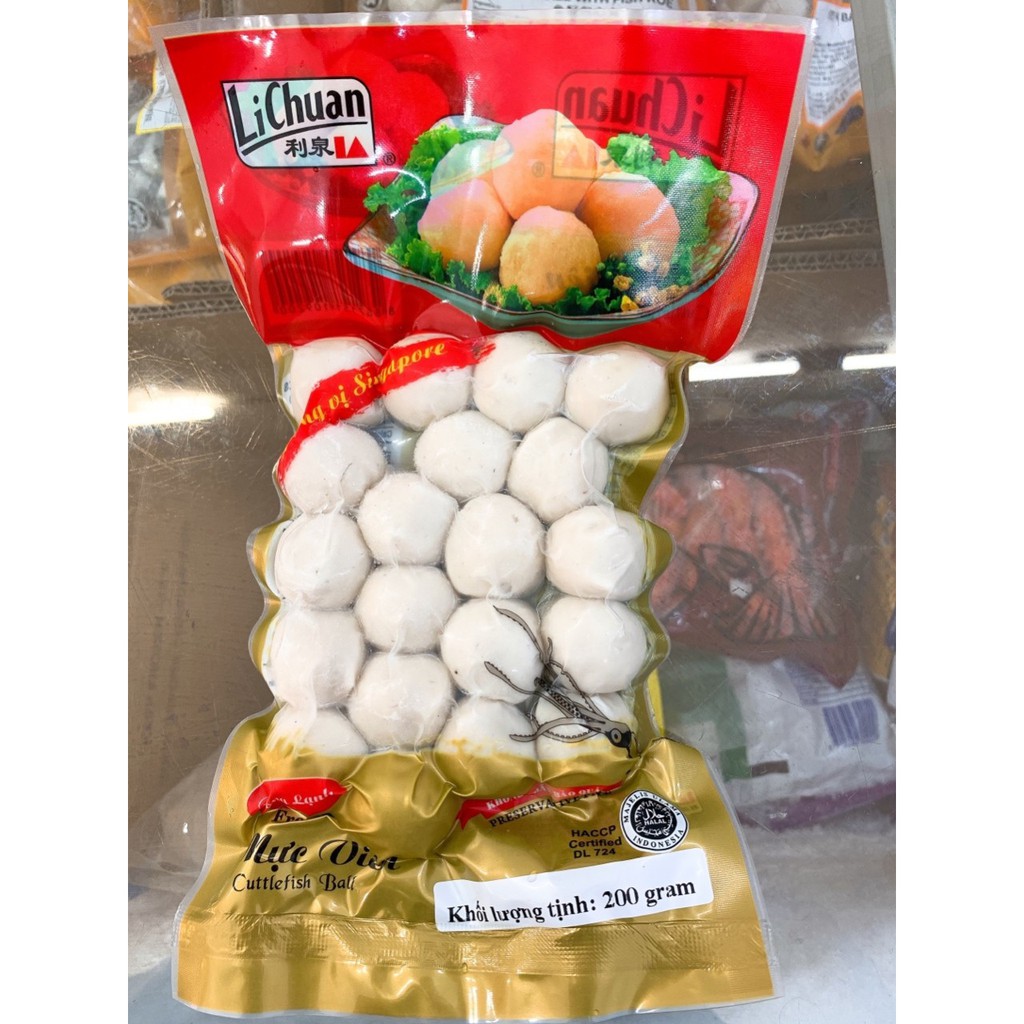 Mực viên surimi Lichuan 200g