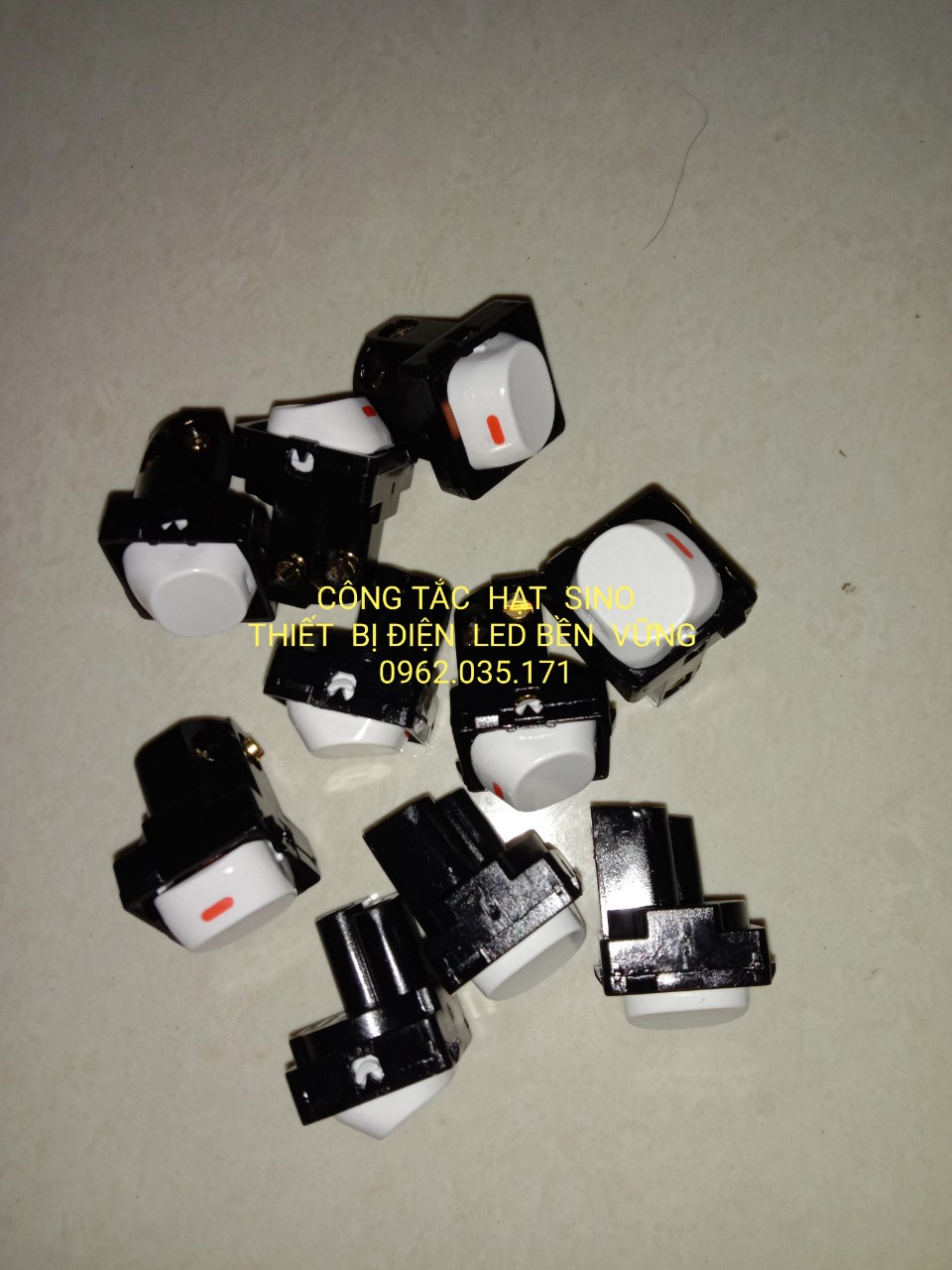 Công tắc hạt 1 chiều sino