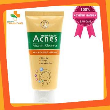 [Chất lượng] Kem rửa mặt ngăn ngừa mụn Acnes Mentholatum ( 100g) Cao cấp