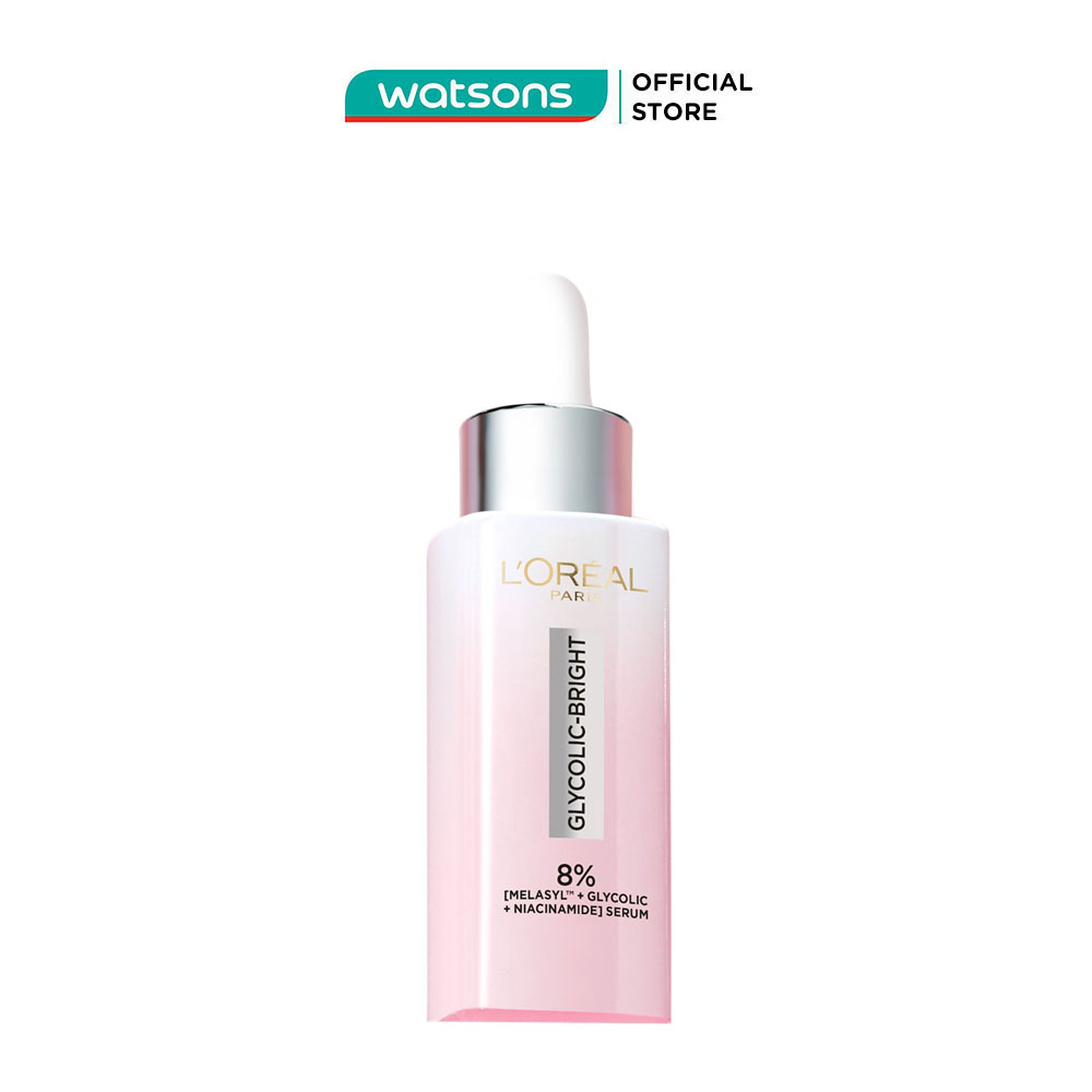 Tinh Chất L'Oreal Paris Dưỡng Sáng Da Glycolic-Bright Anti-Dark Spot Brightening Serum 30ml