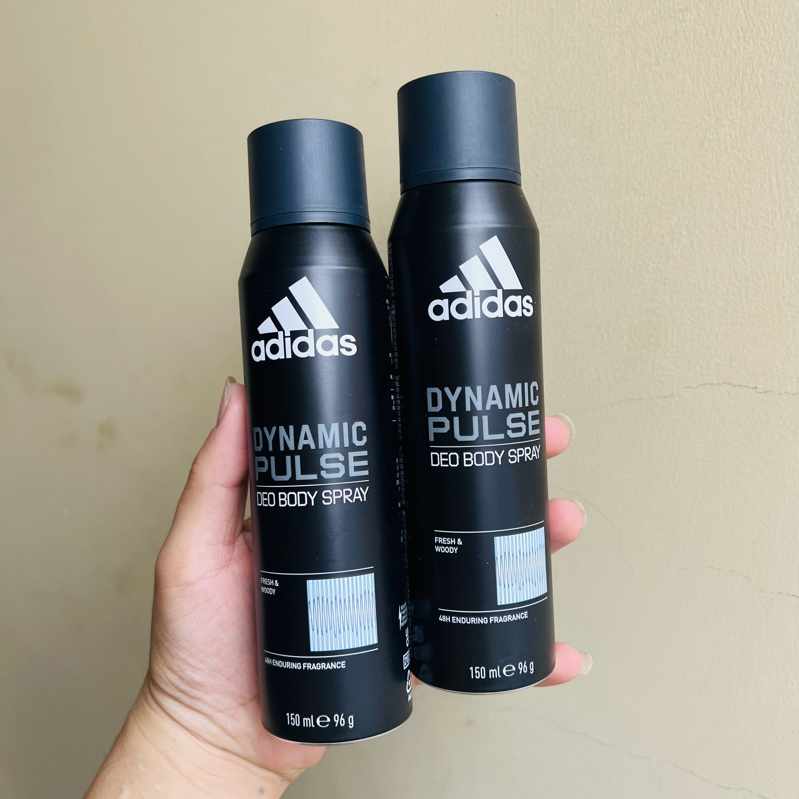 Combo 2 chai xịt khử mùi adidas dynamic pulse 150ml - hàng chính hãng