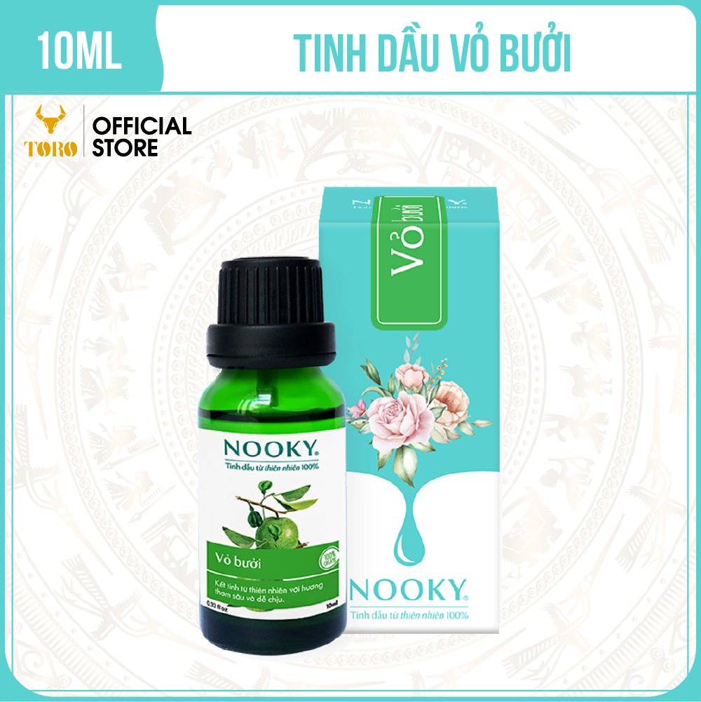 Tinh dầu vỏ bưởi nooky nguyên chất 100% | toro farm