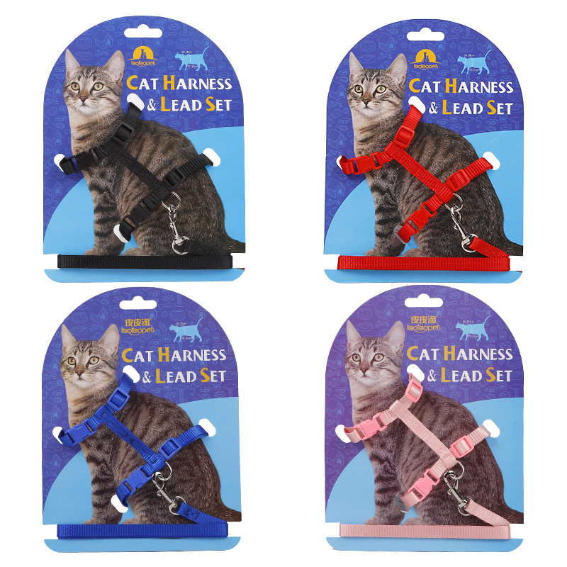 Dây xích cho chó mèo dây đai ngực yếm ngực cho thú cưng - May Pet