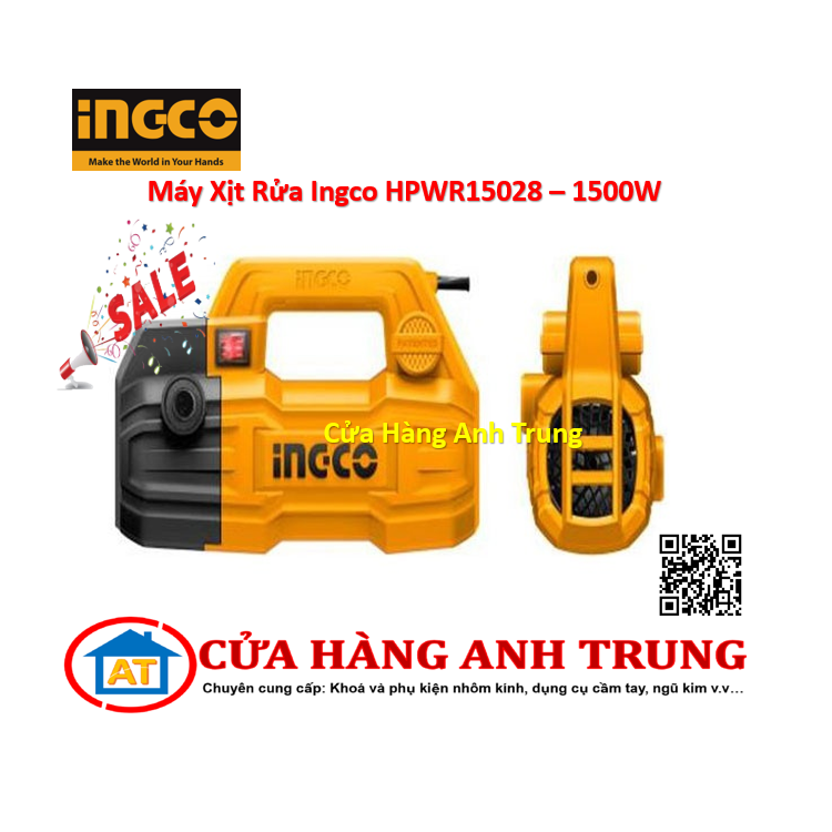 Máy Xịt Rửa Ingco HPWR15028 - 1500W