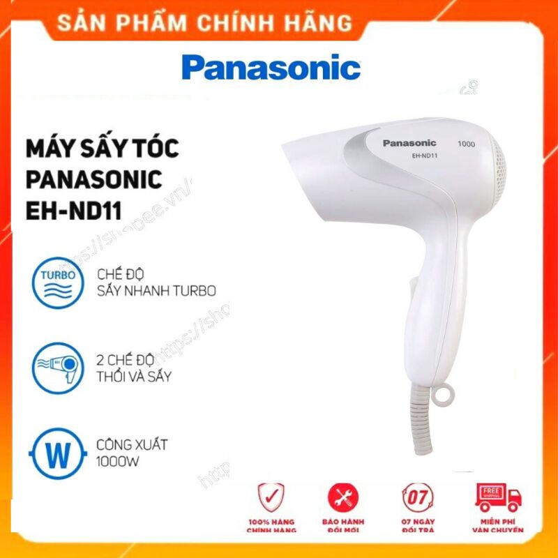 Máy sấy tóc panasonic eh-nd11-w645 1000w