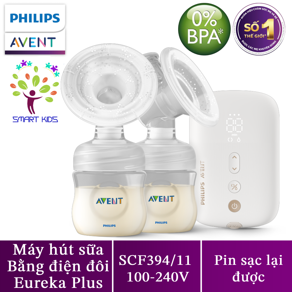 Máy hút sữa bằng điện philips avent scf394/11