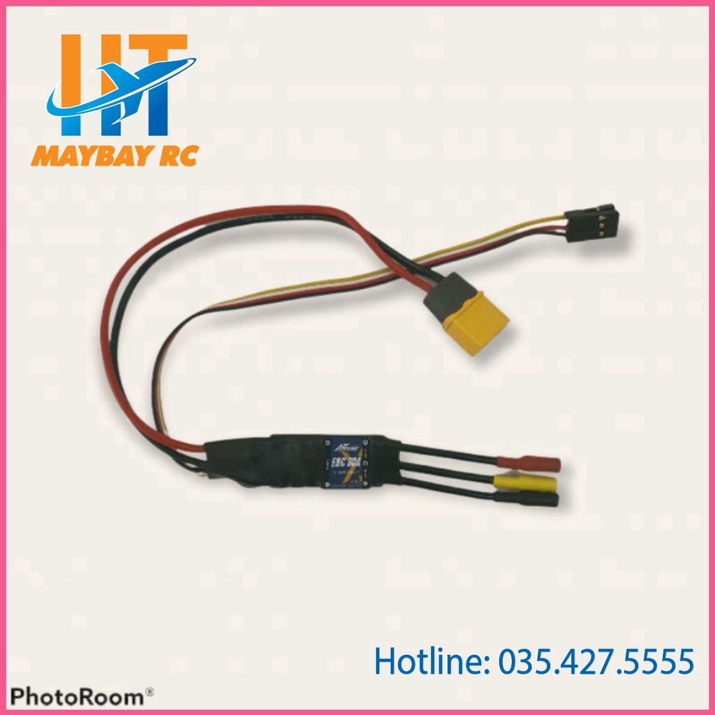 Esc không chổi than arrows hobby 30a 2s- 4s xt60.