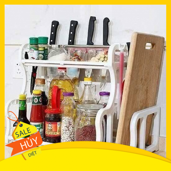 Kệ gia vị nhà bếp chữ H - siêu tốt , siêu đẹp