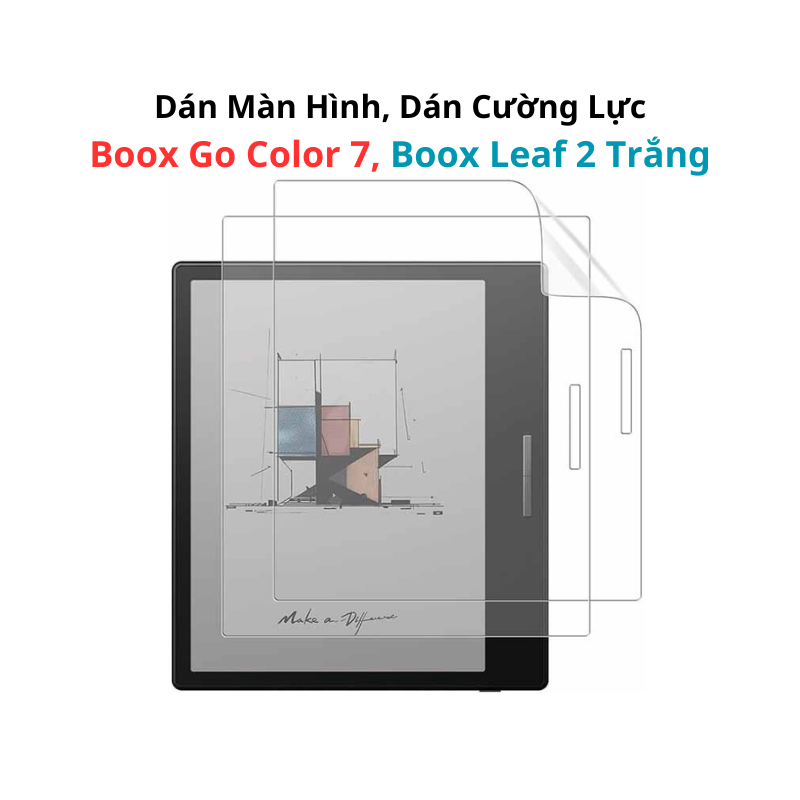  Dán Màn Hình Cường Lực Boox Go Color 7 Boox Leaf 2 Trắng Máy Đọc Sách Boox Go Color 7 Boox Leaf 2 Trắng 