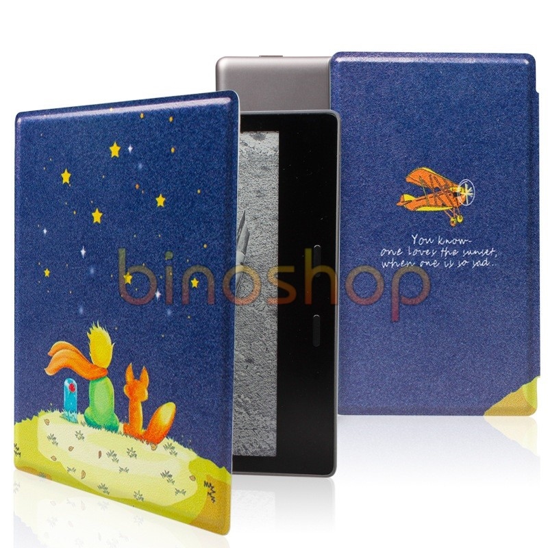 ✻⊕  Bao da Kindle Oasis 2 Kindle Oasis 3 loại hút nam châm mặt lưng nhiều hình - Cover nam châm oasis