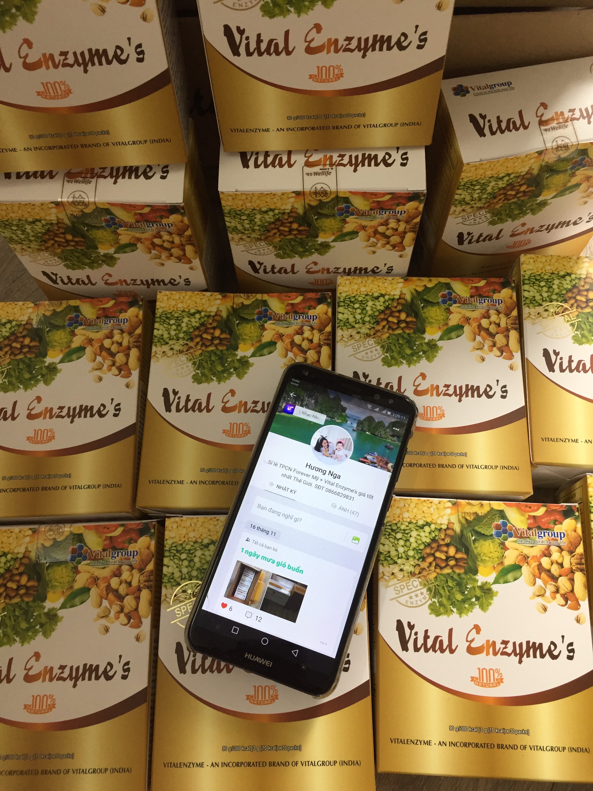 Vital enzyme [CHÍNH HÃNG]- Thực phẩm chức năng tăng cường đề kháng