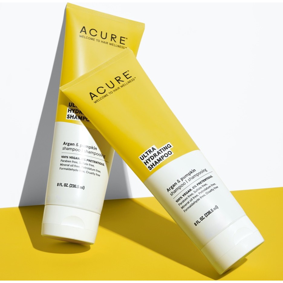 [Meoheo] Gội xả phục hồi tóc hư tổn Ultra Hydrating, Argan Oil & Pumpkin Acure Organics Shampoo Conditioner [Meoheo]