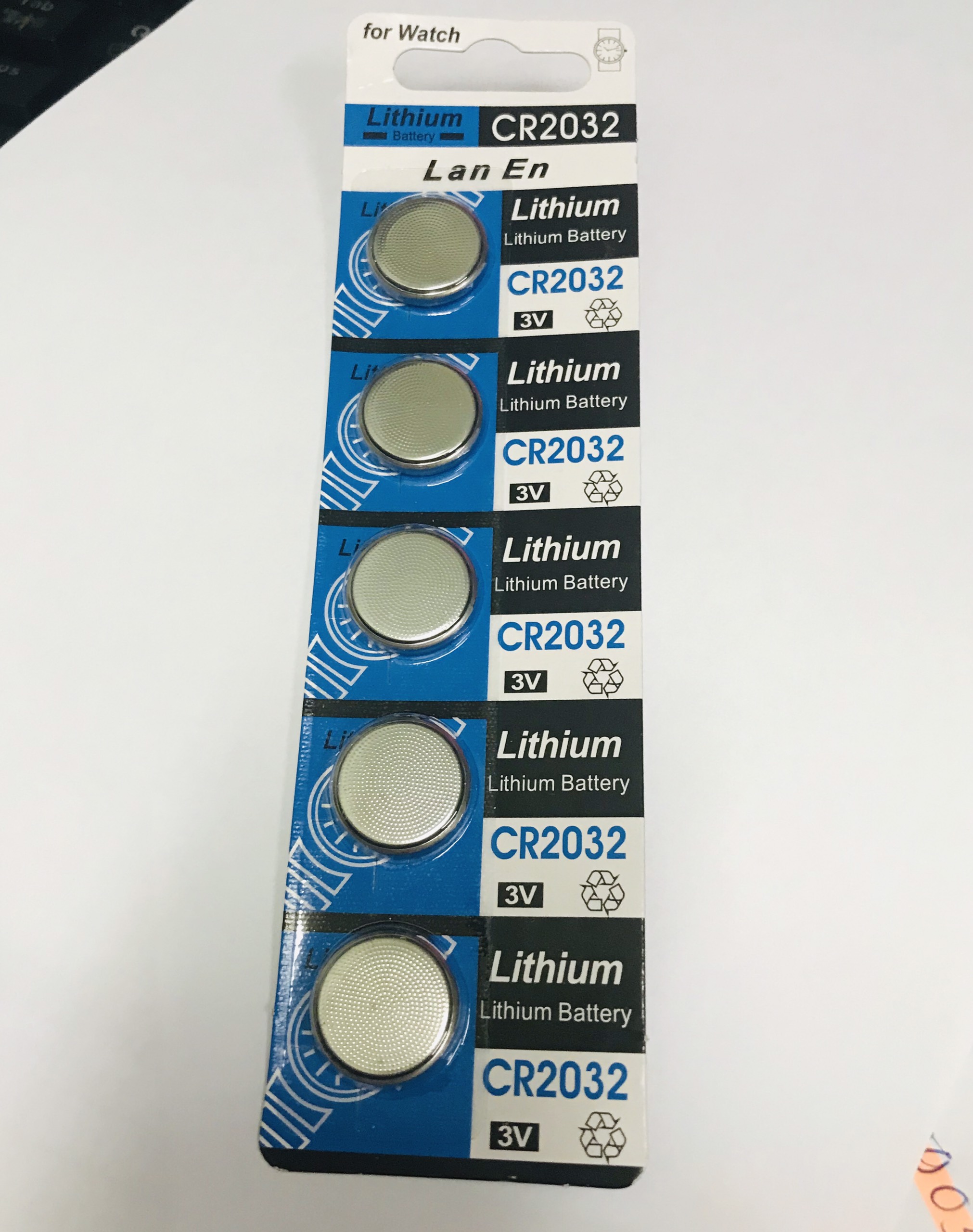 [HCM]Pin Cmos Máy Tính Lan En CR2032 Lithium 3V vỉ 5 viên