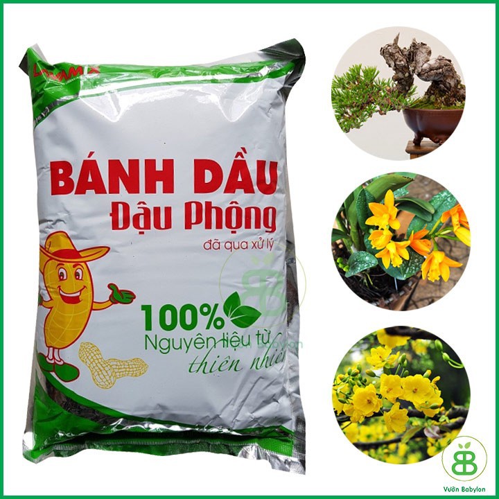 PHÂN BÁNH DẦU ĐẬU PHỘNG 1KG