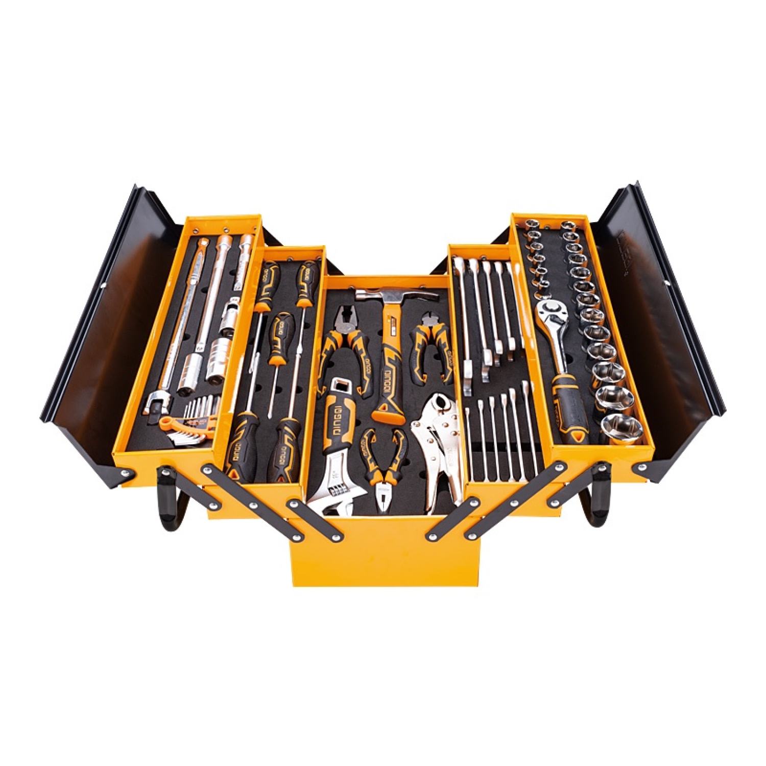Hộp đồ nghề dụng cụ sửa ᴄhữa 59 chi tiết dingqi cao cấp