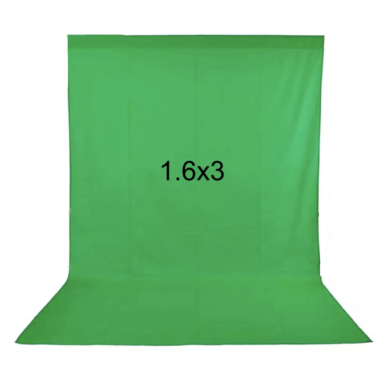 [HCM]Phông nền chụp ảnh studio bằng chất liệu vải không dệt 1.6 x 3M / 5 x 10FT màu xanh lá