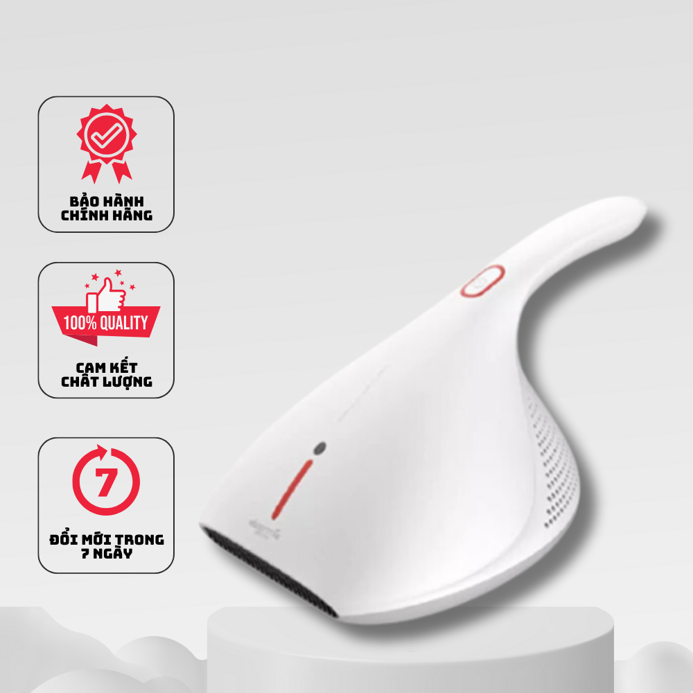 Máy Hút Bụi Diệt Khuẩn Chăn Ga Gối Đệm Deerma CM800 Công Nghê Diệt Khuẩn Đèn UV Cảm Biến Tự Động Thông Minh - Tiết kiệm điện, giảm ồn (Bảo hành 6 tháng)