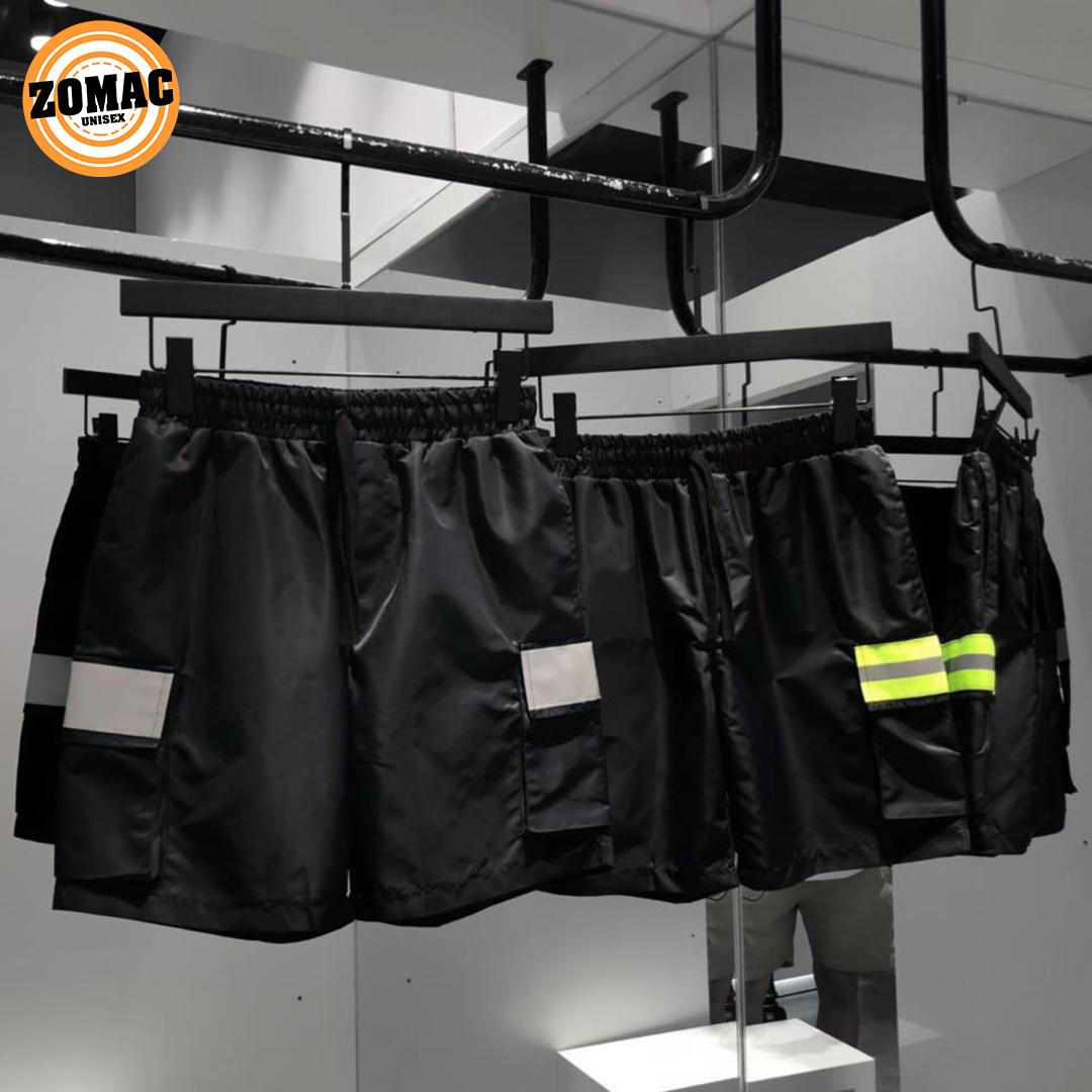 Quần SHORT KAKI TÚI HỘP PHẢN QUANG (2 Màu) Nam Nữ Unisex ZOMAC