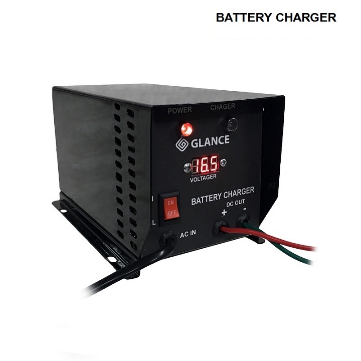 Nạp ắc quy tự ngắt công nghệ Nhật Bản GLANCE 12v-100ah