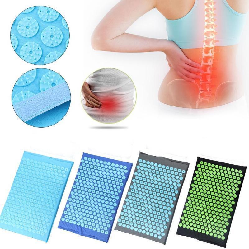 Thảm châm cứu massage yoga (kèm túi), Bộ thảm massage châm cứu toàn thân tặng kèm túi đựng, Thảm mát xa massage, thảm bấm huyệt, thảm châm cứu toàn thân,