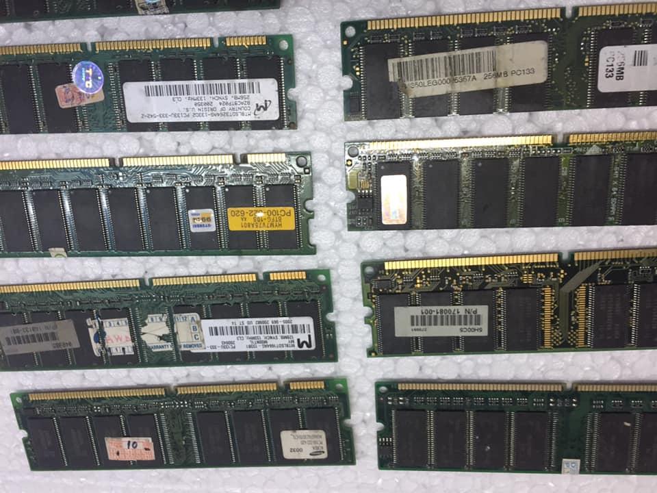 Ram SDRam Máy tính PC 128Mb Bus 100 Bus 133