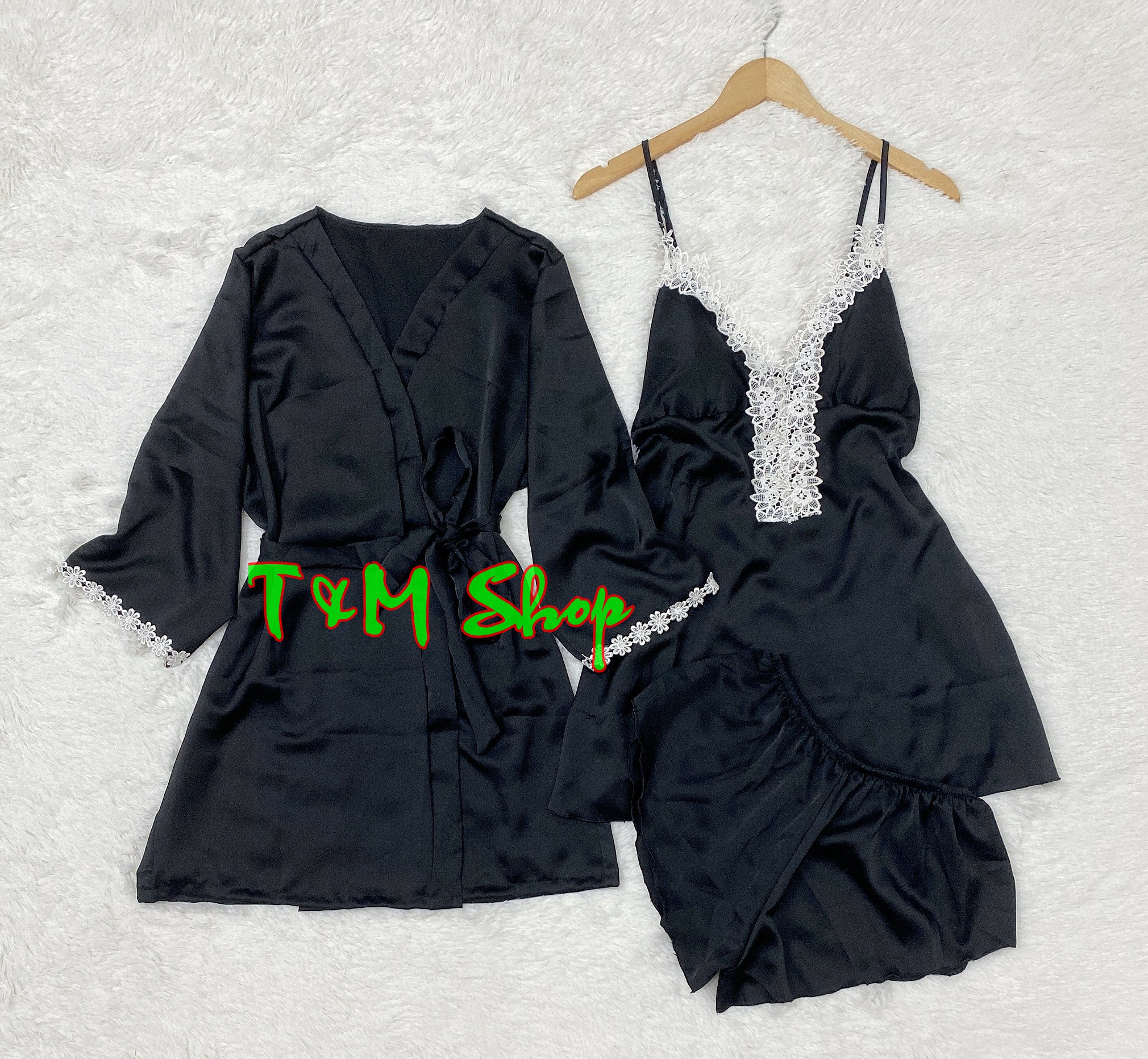 Combo đầm ngủ sexy lụa satin size lớn có mút - vải siêu mát không nhăn hàng xưởng nhà may bao chắc bao đẹp quyến rũ gợi cảm