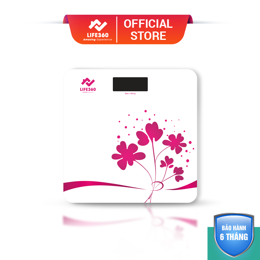 Cân điện tử sức khỏe Ariranglife, Cân sức khỏe điện tử thông minh, Mặt kính cường lực, Tải trọng lên đến 180kg, Bảo hành 6 tháng-Hàng Chính Hãng