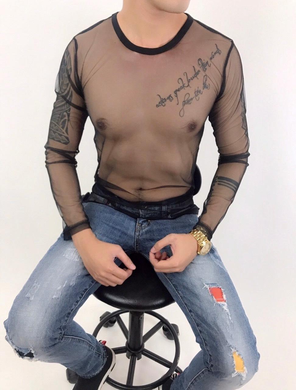 Áo lưới tay dài altd004