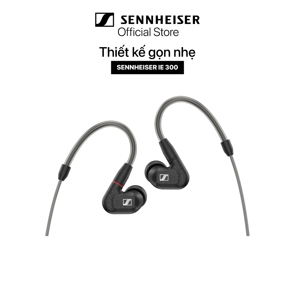Tai nghe sennheiser ie 300 - bảo hành chính hãng 24 tháng