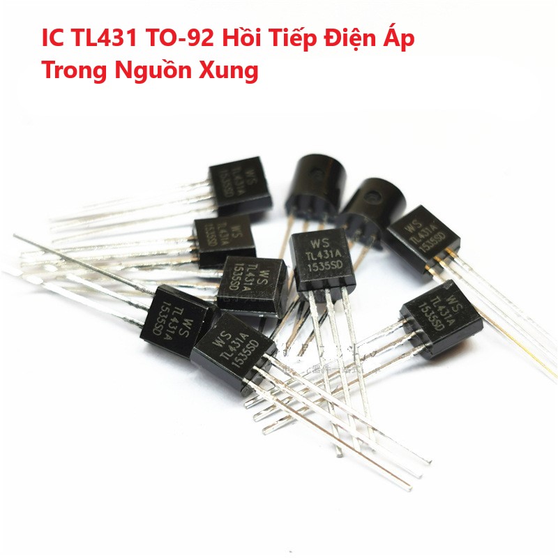 Ic tl431, 431 to-92 hồi tiếp điện áp trong nguồn xung
