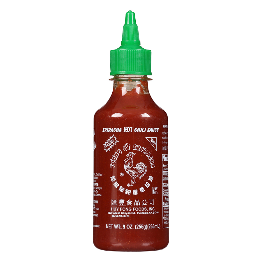 Tương ớt sriracha 482gr usa/ tương ớt vị tê cay/ sriracha hot chili sauce usa - nhập khẩu chính hãng mỹ