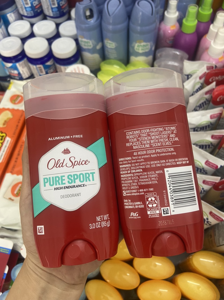 Sáp khử mùi Old Spice Pure Sport 85g