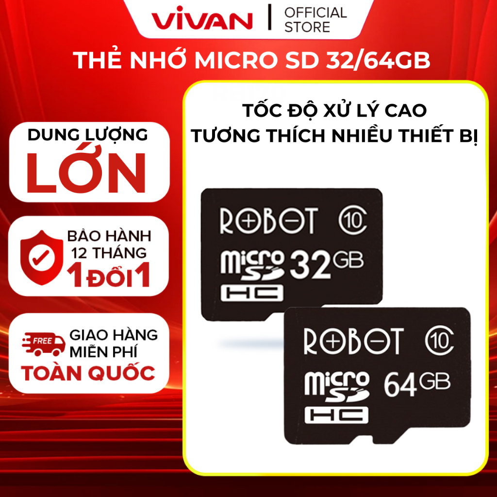 Thẻ nhớ micro sd tf card 16gb 32gb 64gb bảo hành 12 tháng 1 đổi 1