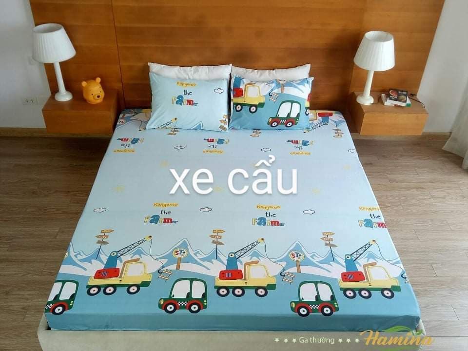 Ga chống thấm cotton Hamina - drap chống thấm cotton - gra chống thấm cotton