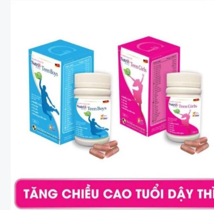Tăng chiều cao tuổi dậy thì NutriS 'Teenboys & NutriS'Teengirl