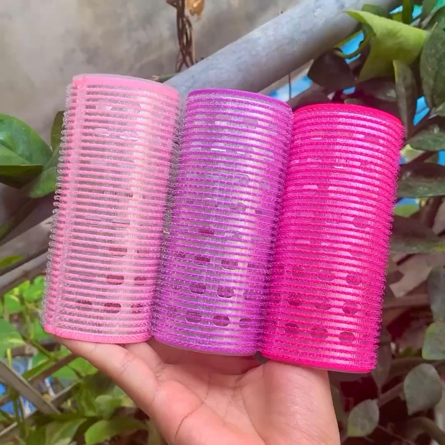 Lô Cuốn Tóc Tự Dính Lõi Nhôm Hàn Quốc