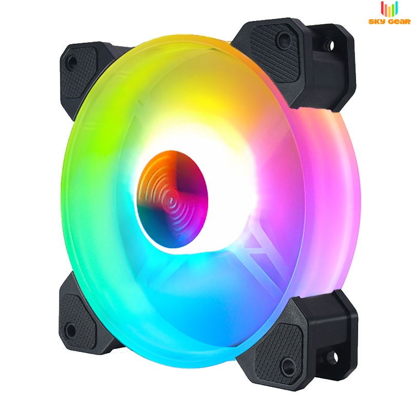 1 quạt tản nhiệt led rgb coolmoon y1
