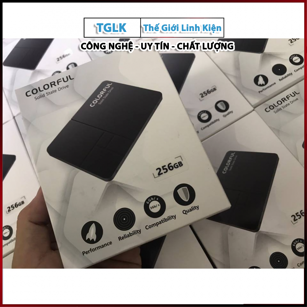 Ổ cứng ssd colorful 256gb mới bảo hành 36 tháng